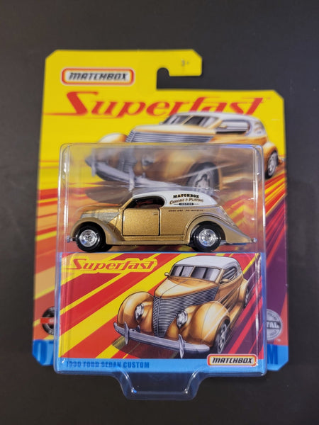 Matchbox - 1936 Ford Sedan Custom - 2020 Superfast Series - Top CollectiblesDiecastMatchbox