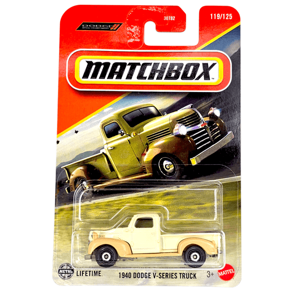 Matchbox - 1940 Dodge V - Series Truck - 2025 - Top CollectiblesDiecastMatchbox