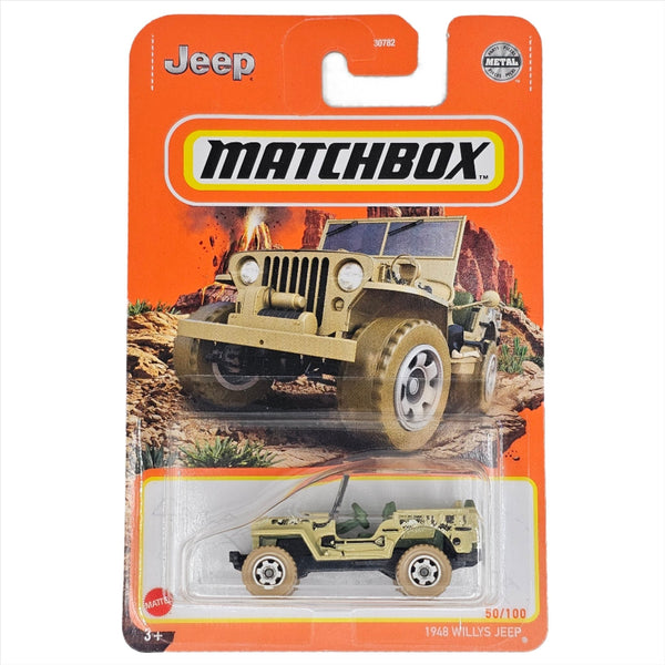 Matchbox - 1948 Willys Jeep - 2022 - Top CollectiblesDiecastMatchbox