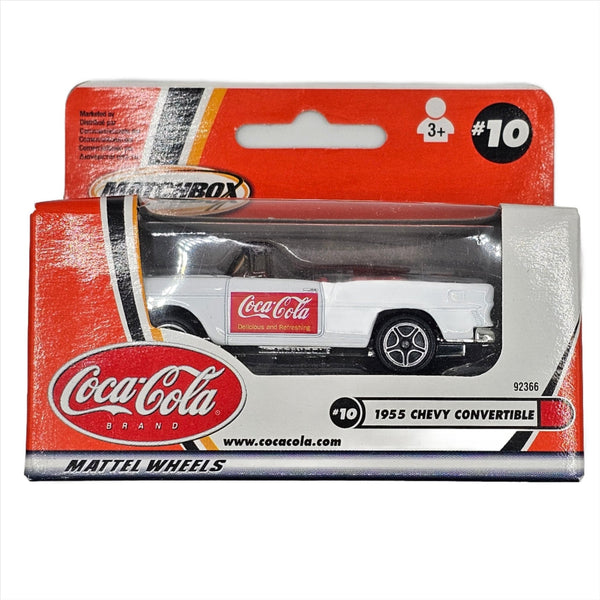 Matchbox - 1955 Chevy Convertible - 2001 Coca - Cola Series - Top CollectiblesDiecastMatchbox