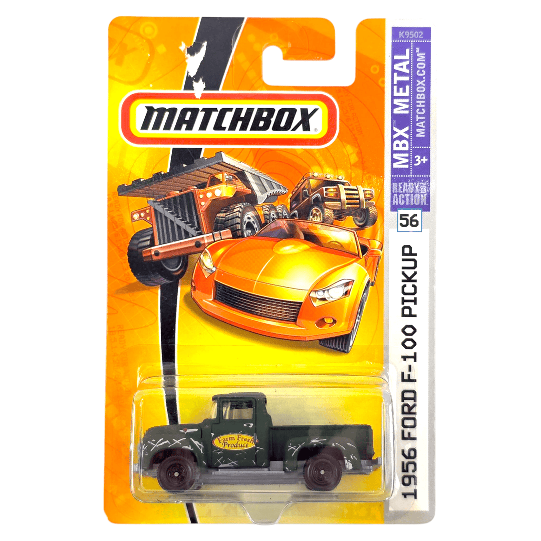Matchbox - 1956 Ford F - 100 Pickup - 2007 - Top CollectiblesDiecastMatchbox