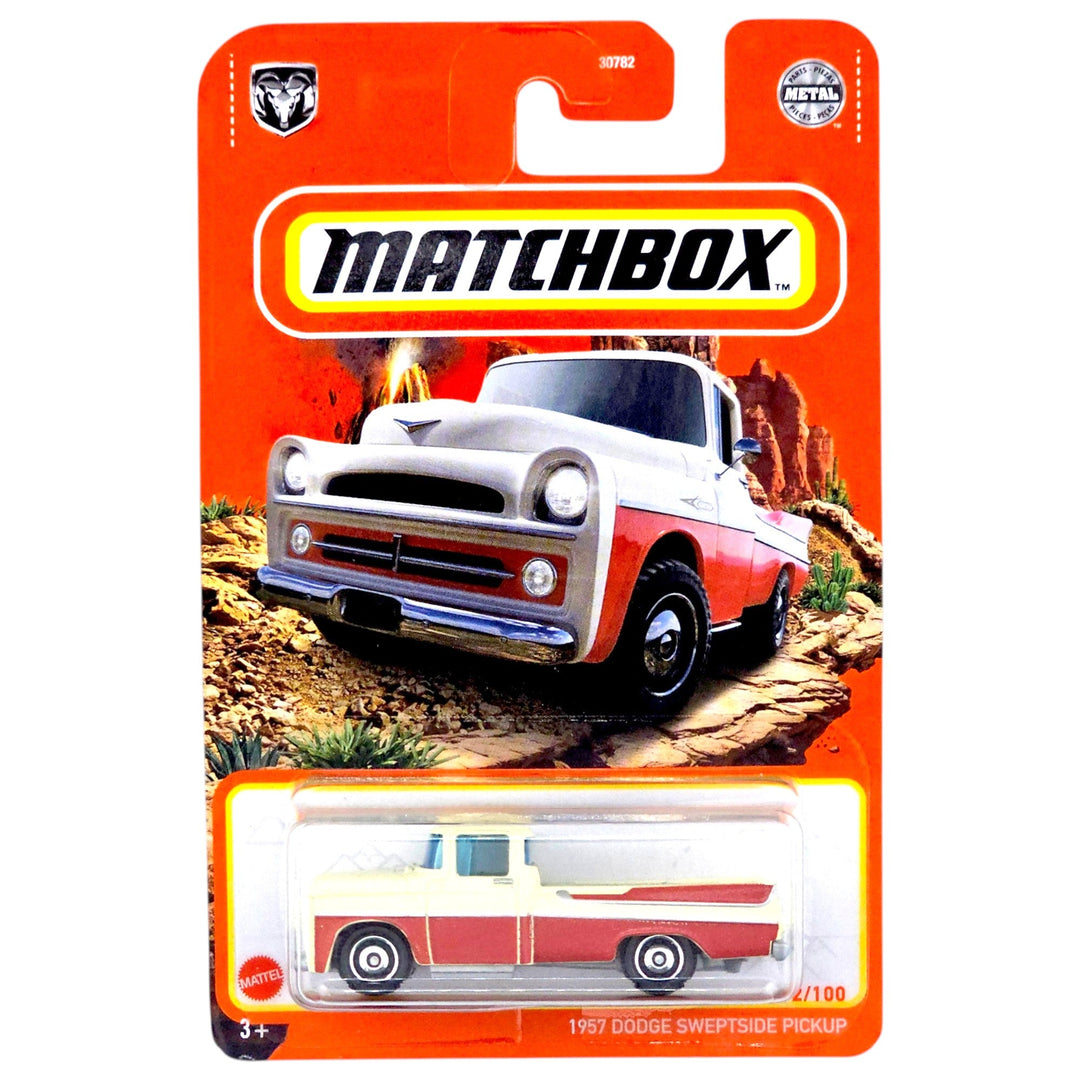 Matchbox - 1957 Dodge Sweptside Pickup - 2021 - Top CollectiblesDiecastMatchbox
