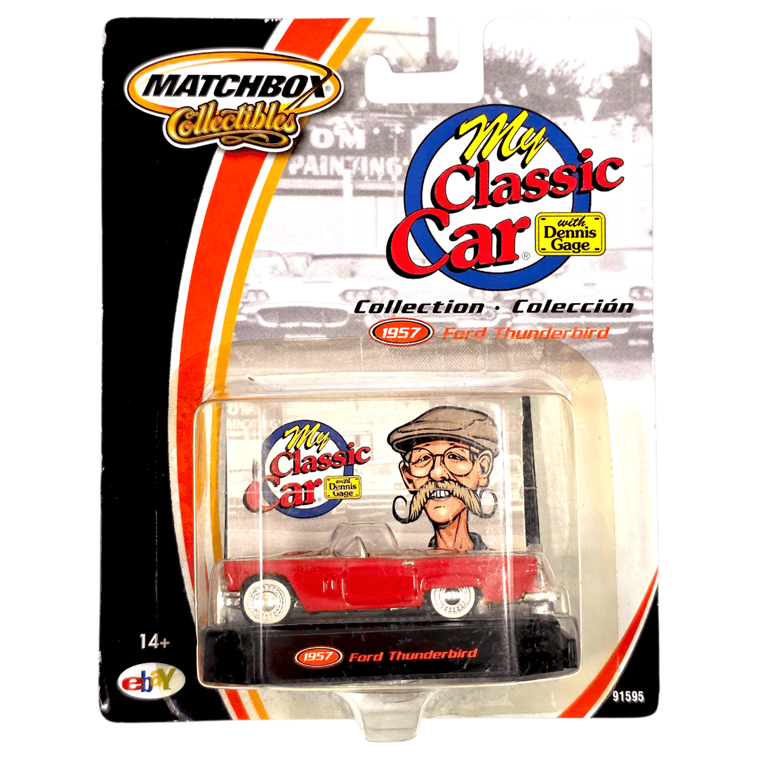 Matchbox - 1957 Ford Thunderbird - 2002 My Classic Car Series - Top CollectiblesDiecastMatchbox
