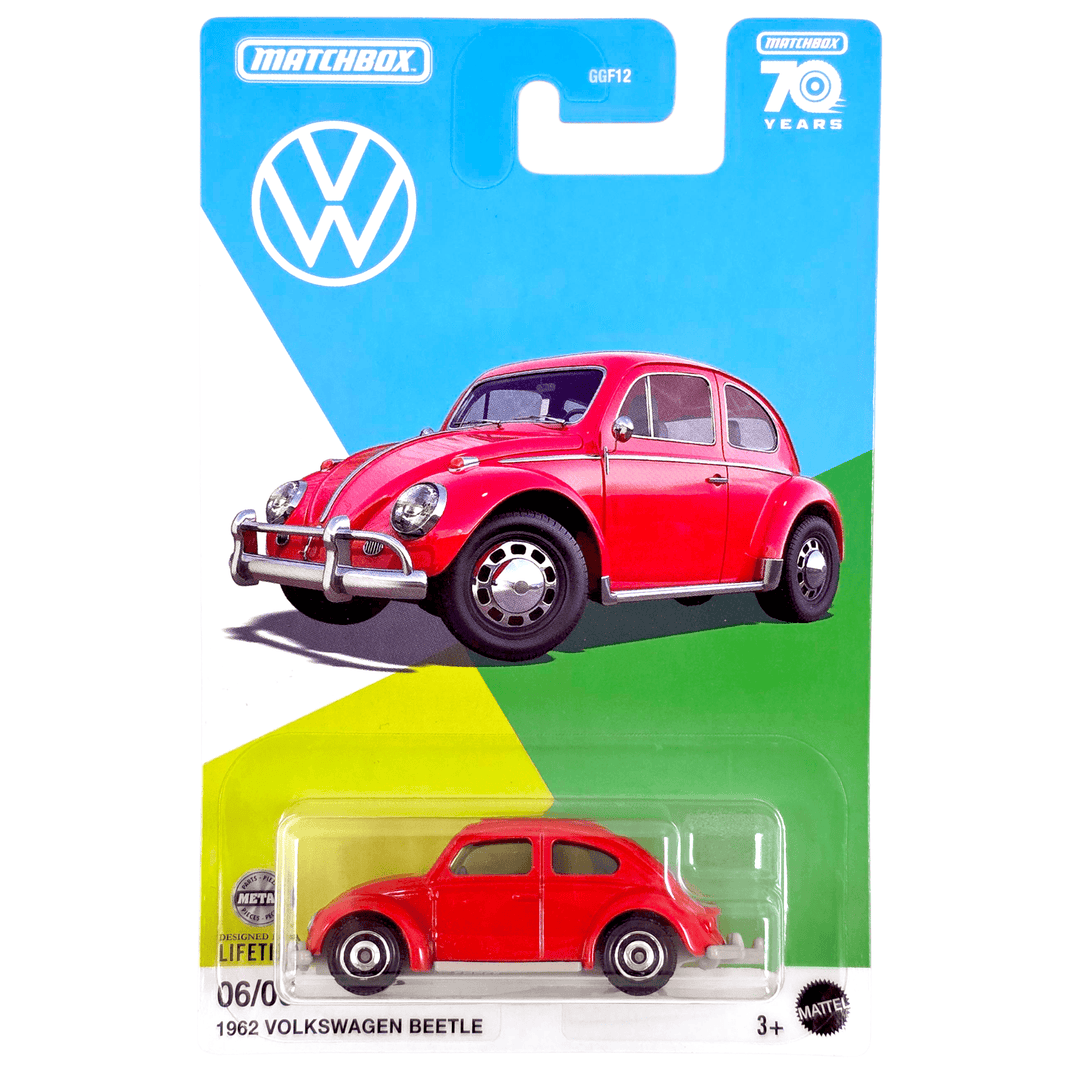 Matchbox - 1962 Volkswagen Beetle - 2023 Volkswagen Series - Top CollectiblesDiecastMatchbox