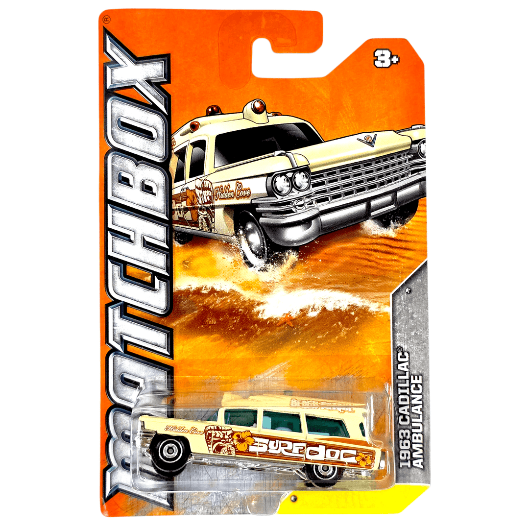 Matchbox - 1963 Cadillac Ambulance - 2012 - Top CollectiblesDiecastMatchbox