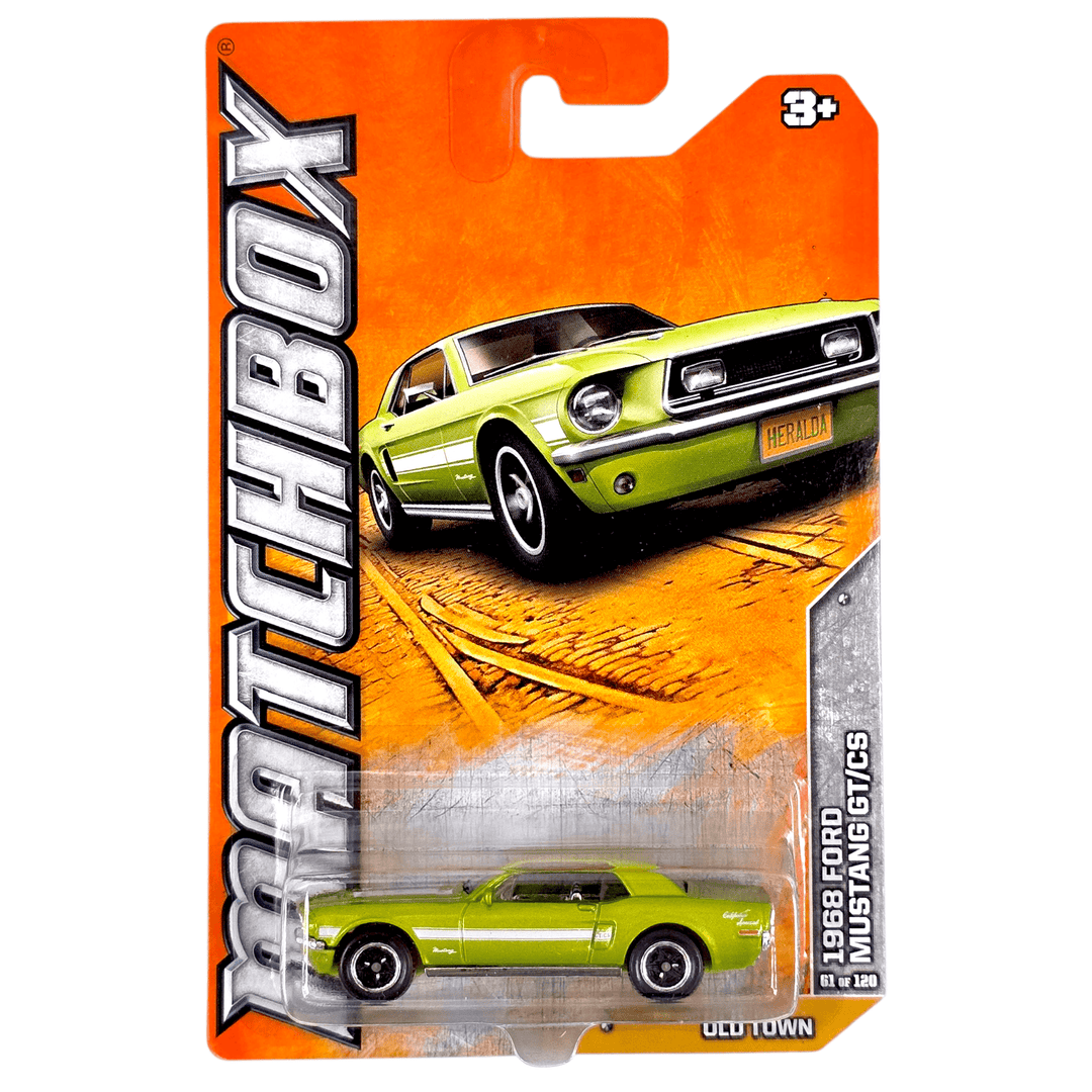 Matchbox - 1968 Ford Mustang GT CS - 2012 - Top CollectiblesDiecastMatchbox
