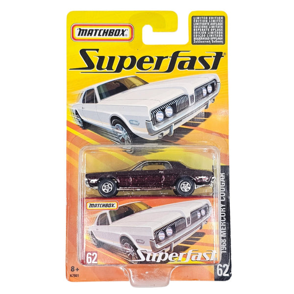 Matchbox - 1968 Mercury Cougar - 2005 Superfast Series *International Version* - Top CollectiblesDiecastMatchbox