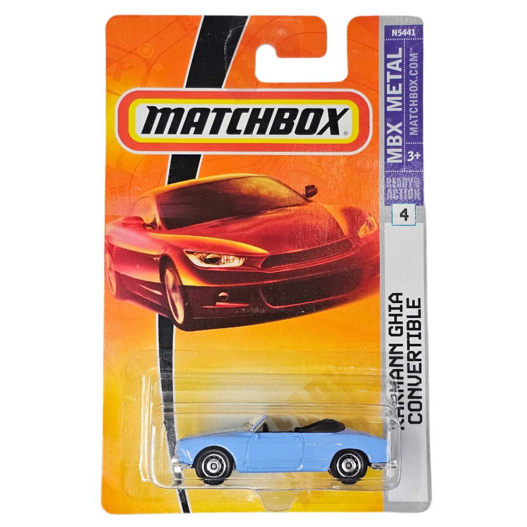 Matchbox - 1969 Volkswagen Karmann Ghia Convertible - 2009 - Top CollectiblesDiecastMatchbox