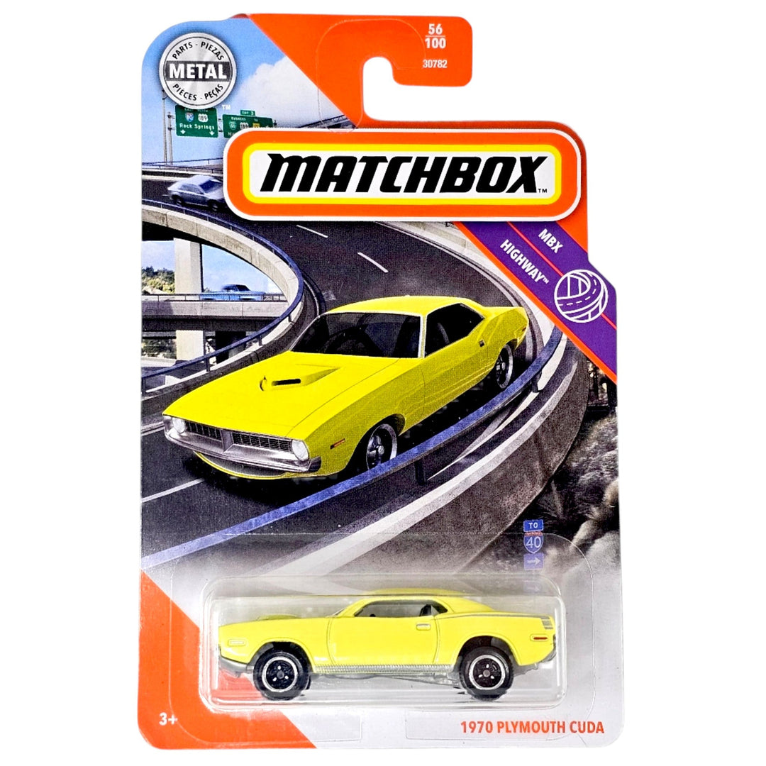 Matchbox - 1970 Plymouth Cuda - 2020 - Top CollectiblesDiecastMatchbox