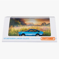 Matchbox - 1975 Mitsubishi Lancer Celeste - 2023 *Mattel Creations Exclusives* - Top CollectiblesDiecastMatchbox