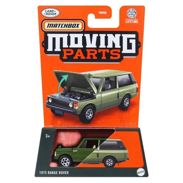 Matchbox - 1975 Range Rover - 2024 Moving Parts Series - Top CollectiblesDiecastMatchbox