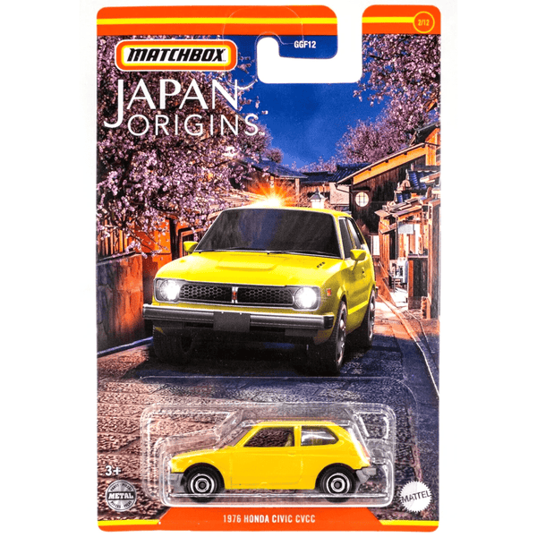 Matchbox - 1976 Honda Civic CVCC - 2022 Japan Origins Series - Top CollectiblesDiecastMatchbox