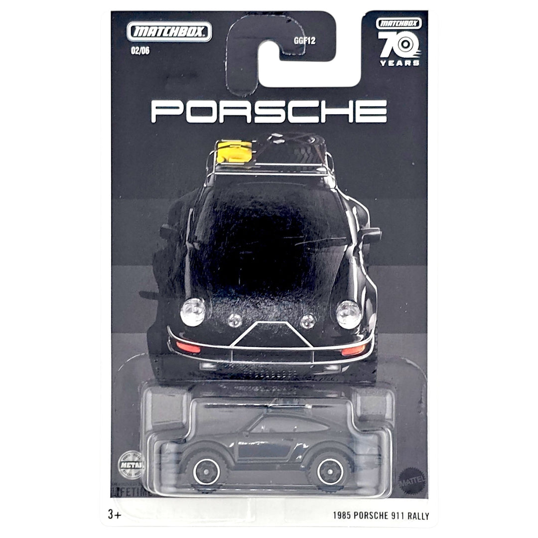 Matchbox - 1985 Porsche 911 Rally - 2023 Porsche Series - Top CollectiblesDiecastMatchbox