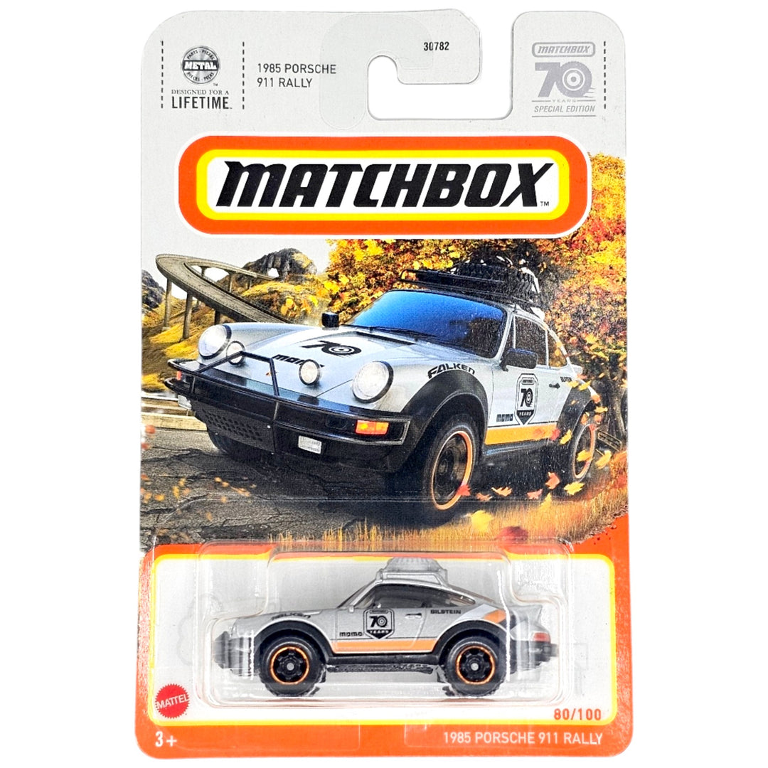 Matchbox - 1985 Porsche 911 Rally - 2023