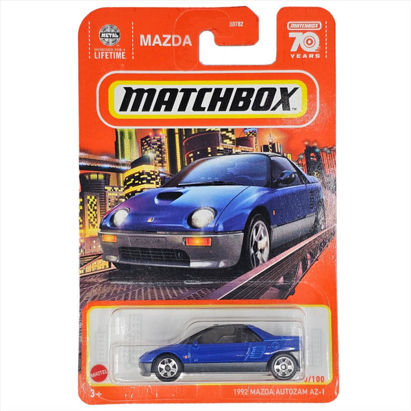 Matchbox - 1992 Mazda Autozam AZ - 1 - 2023 - Top CollectiblesDiecastMatchbox