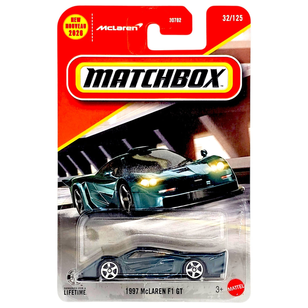 Matchbox - 1997 McLaren F1 GT - 2026 - Top CollectiblesDiecastMatchbox