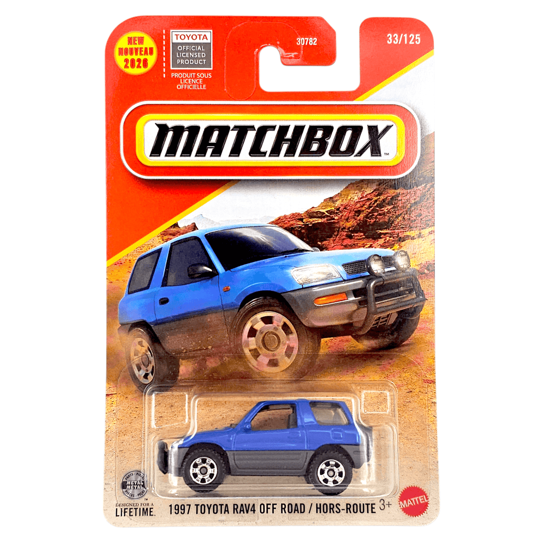 Matchbox - 1997 Toyota RAV4 Off Road - 2026 - Top CollectiblesDiecastMatchbox