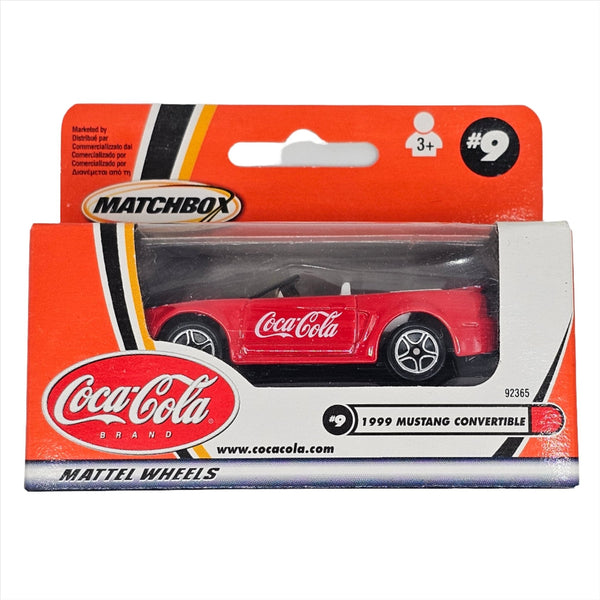 Matchbox - 1999 Ford Mustang - 2000 Coca - Cola Series - Top CollectiblesDiecastMatchbox