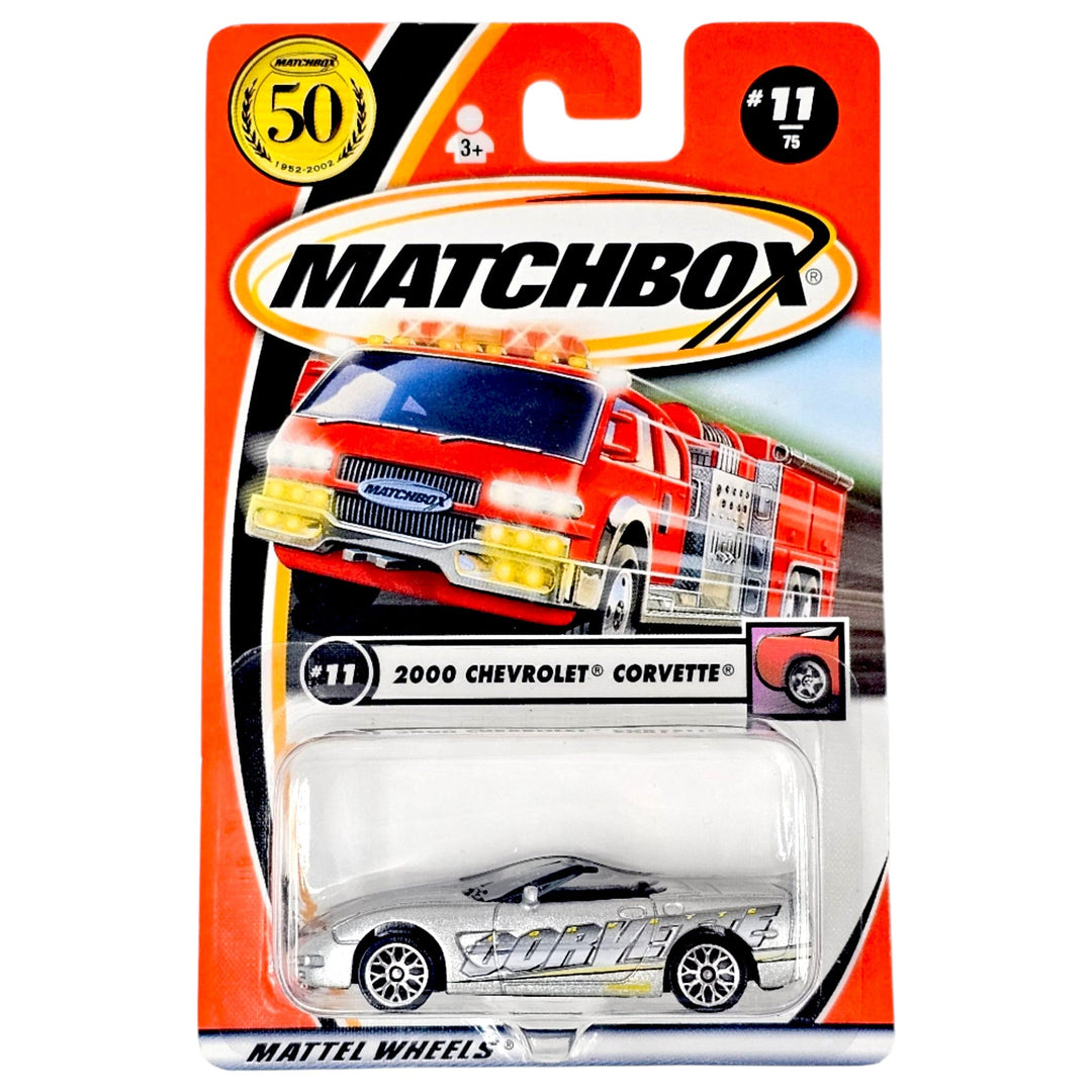 Matchbox - 2000 Chevrolet Corvette - 2002 - Top CollectiblesDiecastMatchbox