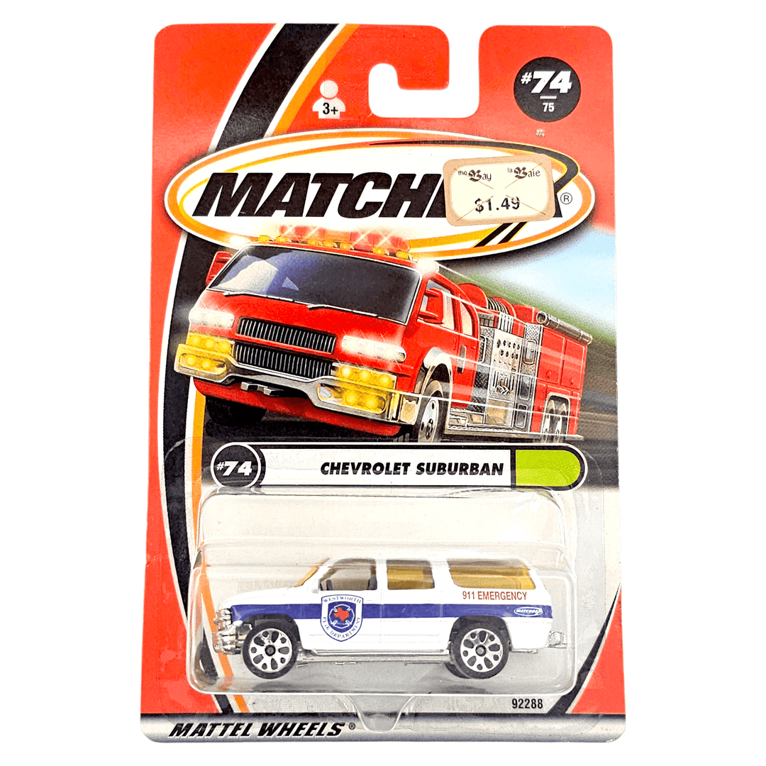 Matchbox - 2000 Chevrolet Suburban - 2001 - Top CollectiblesDiecastMatchbox