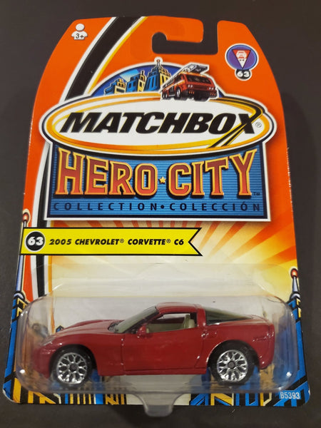 Matchbox - 2005 Chevrolet Corvette C6 - 2004 - Top CollectiblesDiecastMatchbox