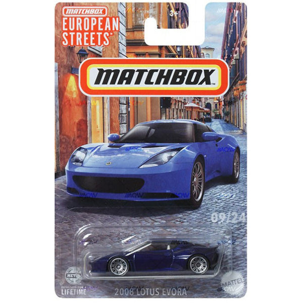 Matchbox - 2008 Lotus Evora - 2024 European Streets Series - Top CollectiblesDiecastMatchbox