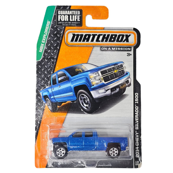 Matchbox - 2014 Chevy Silverado 1500 - 2014 - Top CollectiblesDiecastMatchbox