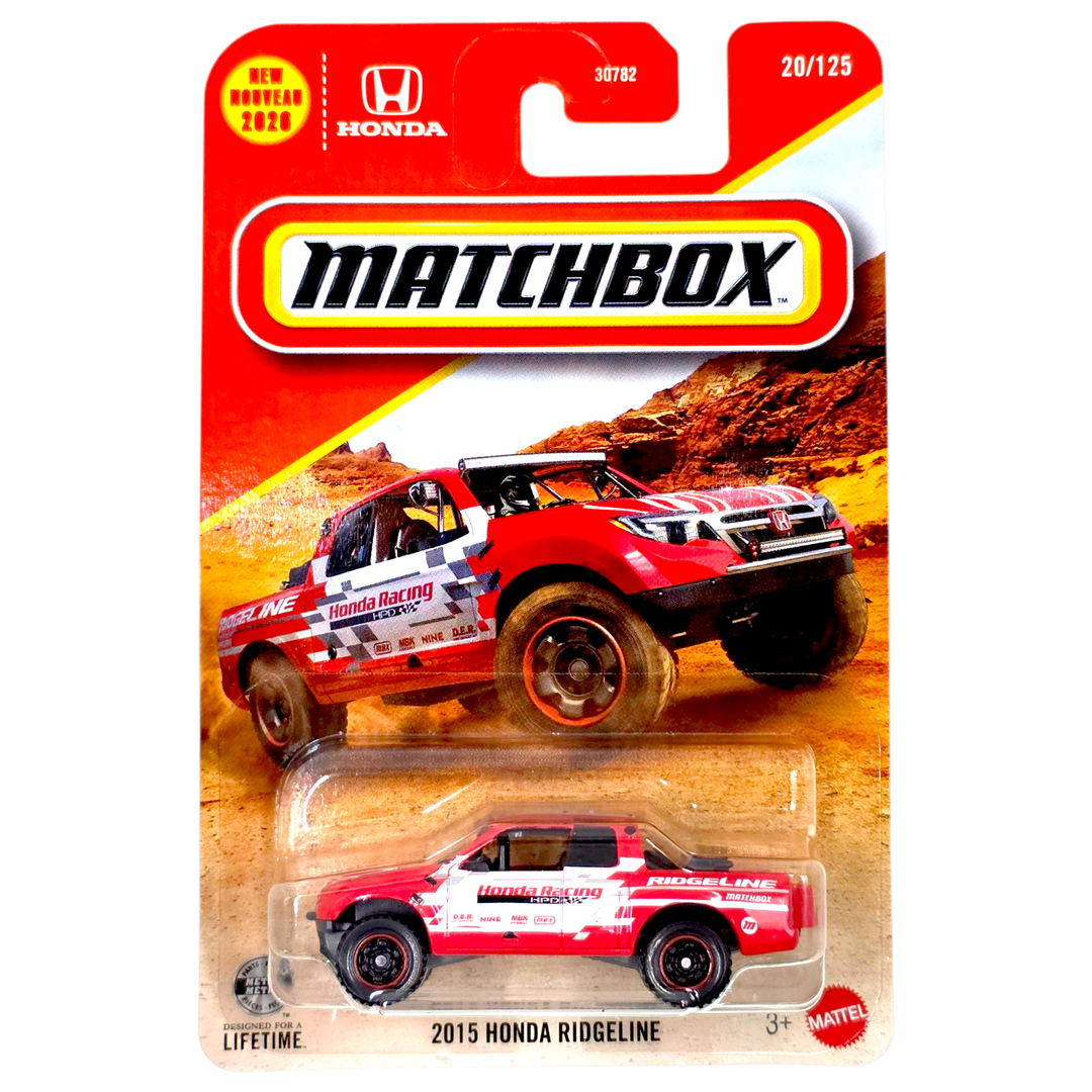 Matchbox - 2015 Honda Ridgeline - 2026 - Top CollectiblesDiecastMatchbox