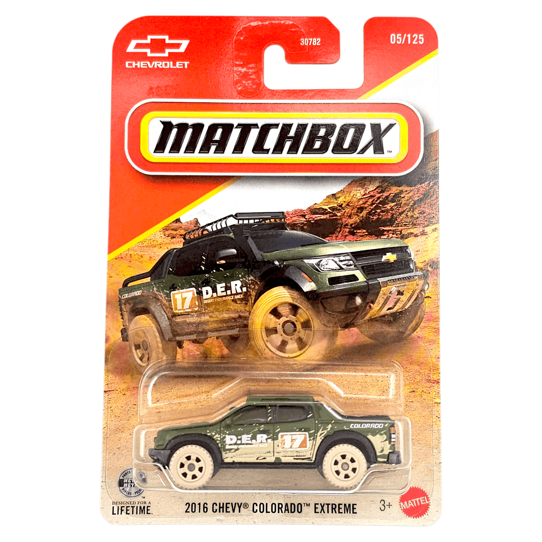 Matchbox - 2016 Chevy Colorado Extreme - 2026 - Top CollectiblesDiecastMatchbox