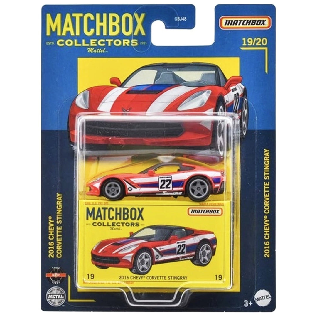 Matchbox - 2016 Chevy Corvette Stingray - 2022 Collectors Series - Top CollectiblesDiecastMatchbox