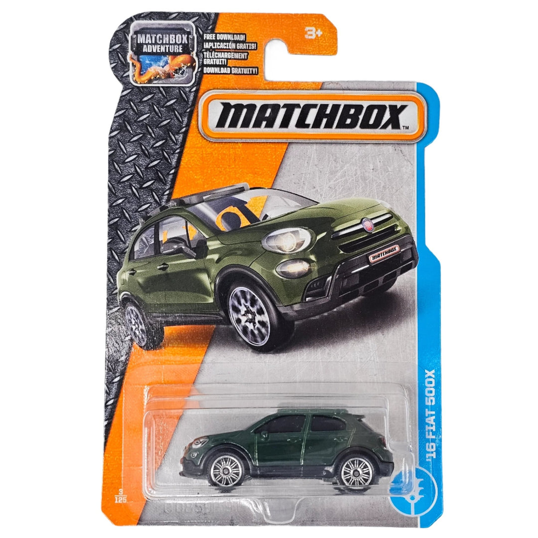 Matchbox - 2016 Fiat 500X - 2017 - Top CollectiblesDiecastMatchbox