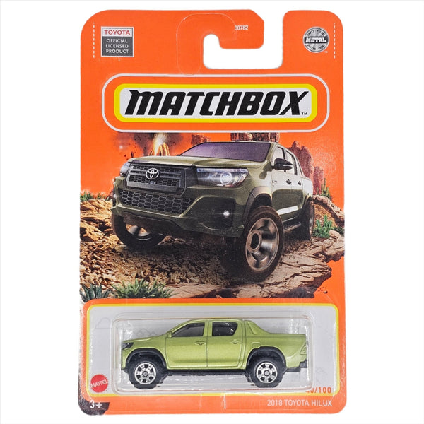 Matchbox - 2018 Toyota Hilux - 2022 - Top CollectiblesDiecastMatchbox