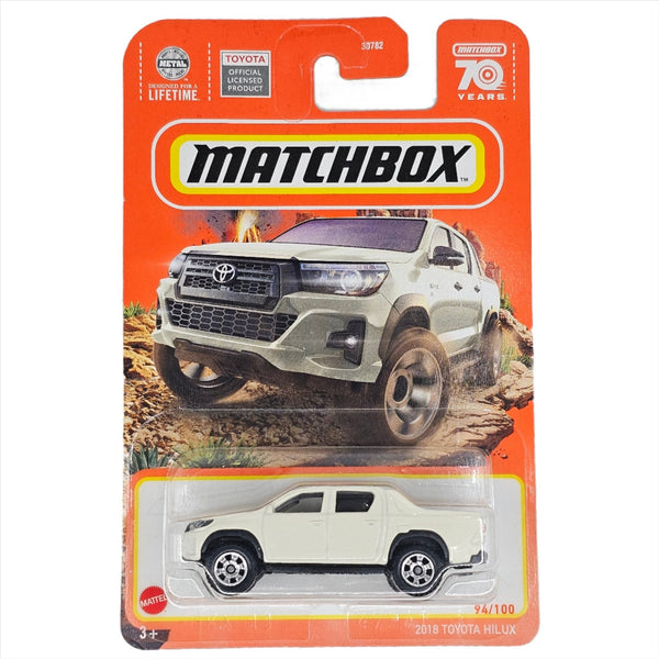 Matchbox - 2018 Toyota Hilux - 2023 - Top CollectiblesDiecastMatchbox