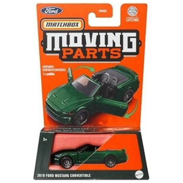 Matchbox - 2019 Ford Mustang Convertible - 2023 Moving Parts Series - Top CollectiblesDiecastMatchbox