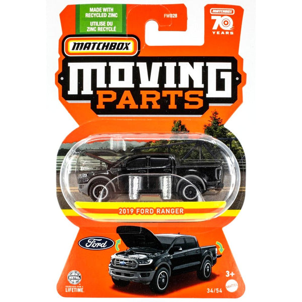 Matchbox - 2019 Ford Ranger - 2023 Moving Parts Series - Top CollectiblesDiecastMatchbox