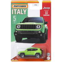 Matchbox - 2019 Jeep Renegade - 2021 Italy Collection Serie - Top CollectiblesDiecastMatchbox