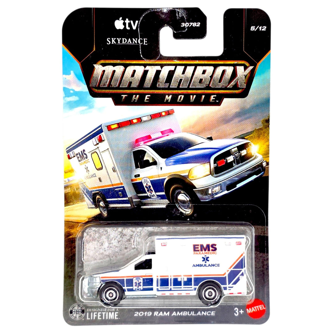 Matchbox - 2019 Ram Ambulance - 2026 The Movie Series - Top CollectiblesDiecastMatchbox