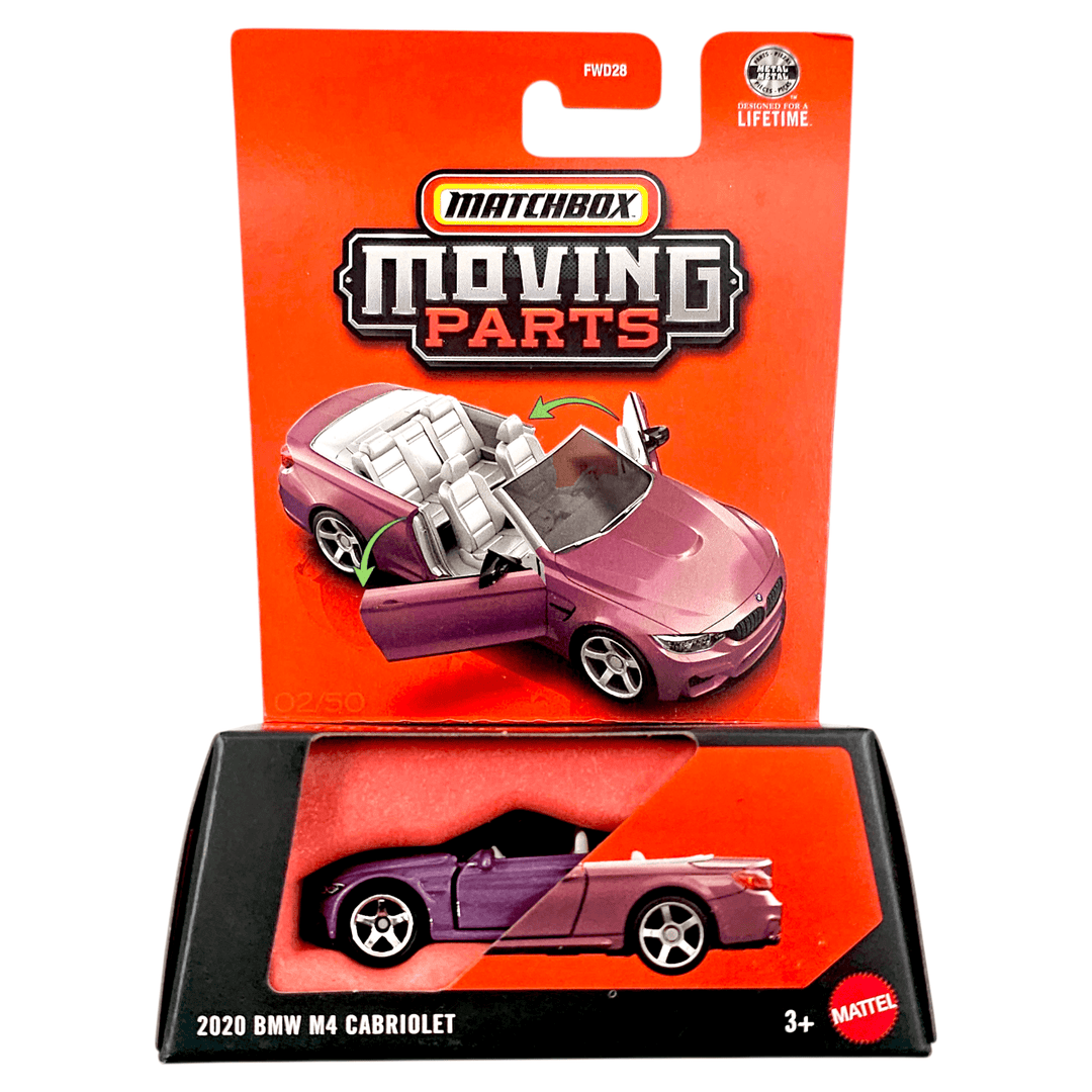 Matchbox - 2020 BMW M4 Cabriolet - 2026 Moving Parts Series - Top CollectiblesDiecastMatchbox