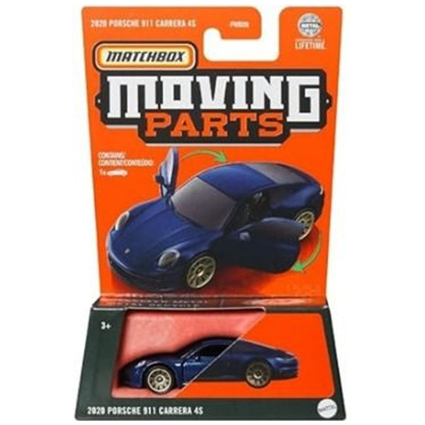 Matchbox - 2020 Porsche 911 Carrera 4S - 2023 Moving Parts Series - Top CollectiblesDiecastMatchbox