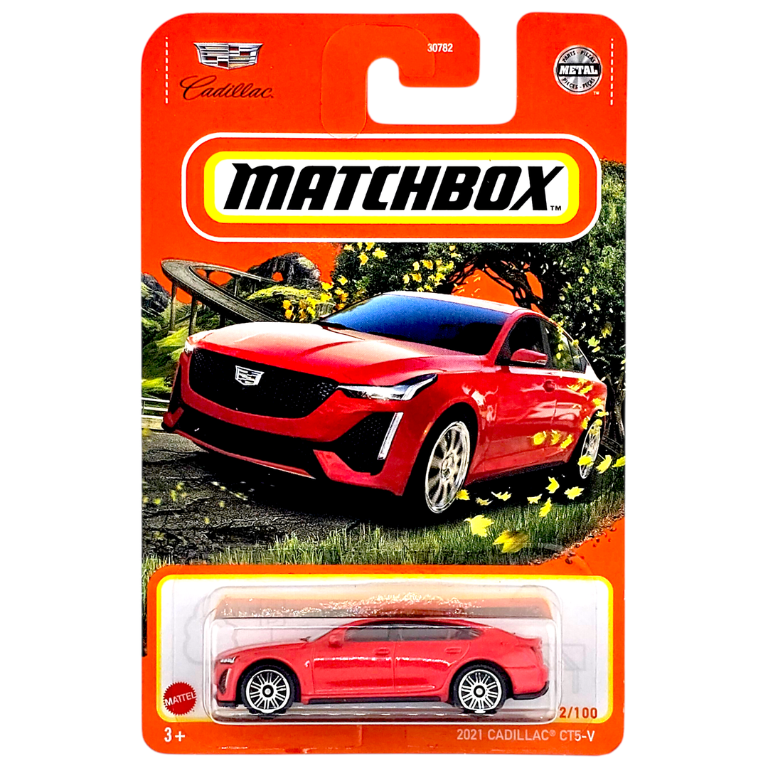 Matchbox - 2021 Cadillac CT5 - V - 2022 - Top CollectiblesDiecastMatchbox