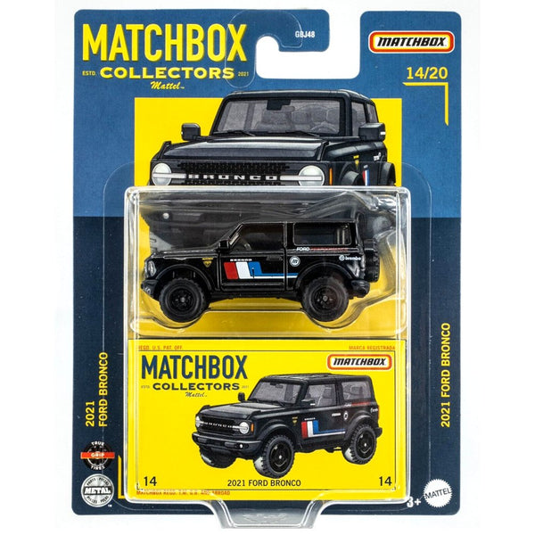 Matchbox - 2021 Ford Bronco - 2023 Collectors Series - Top CollectiblesDiecastMatchbox