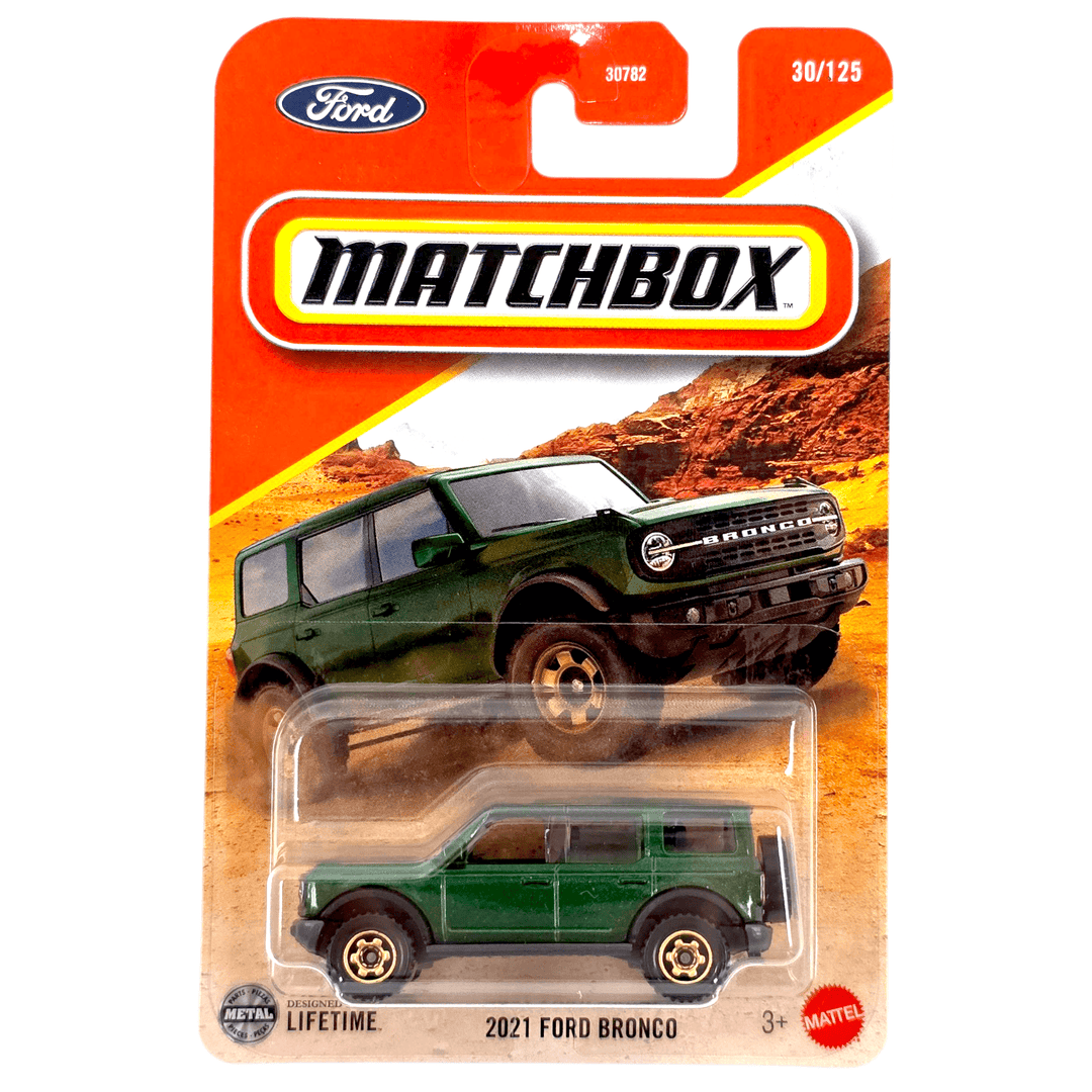 Matchbox - 2021 Ford Bronco - 2025 - Top CollectiblesDiecastMatchbox