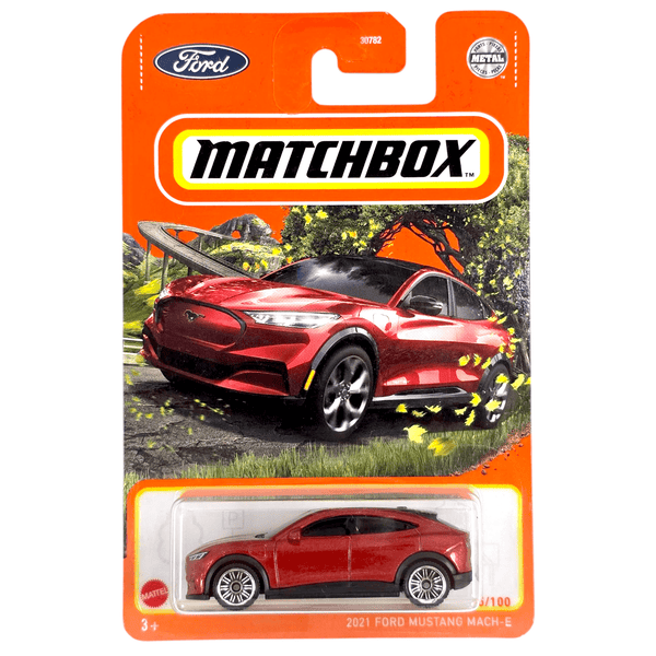 Matchbox - 2021 Ford Mustang Mach - E - 2022 - Top CollectiblesDiecastMatchbox