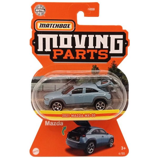 Matchbox - 2021 Mazda MX - 30 - 2022 Moving Parts Series - Top CollectiblesDiecastMatchbox