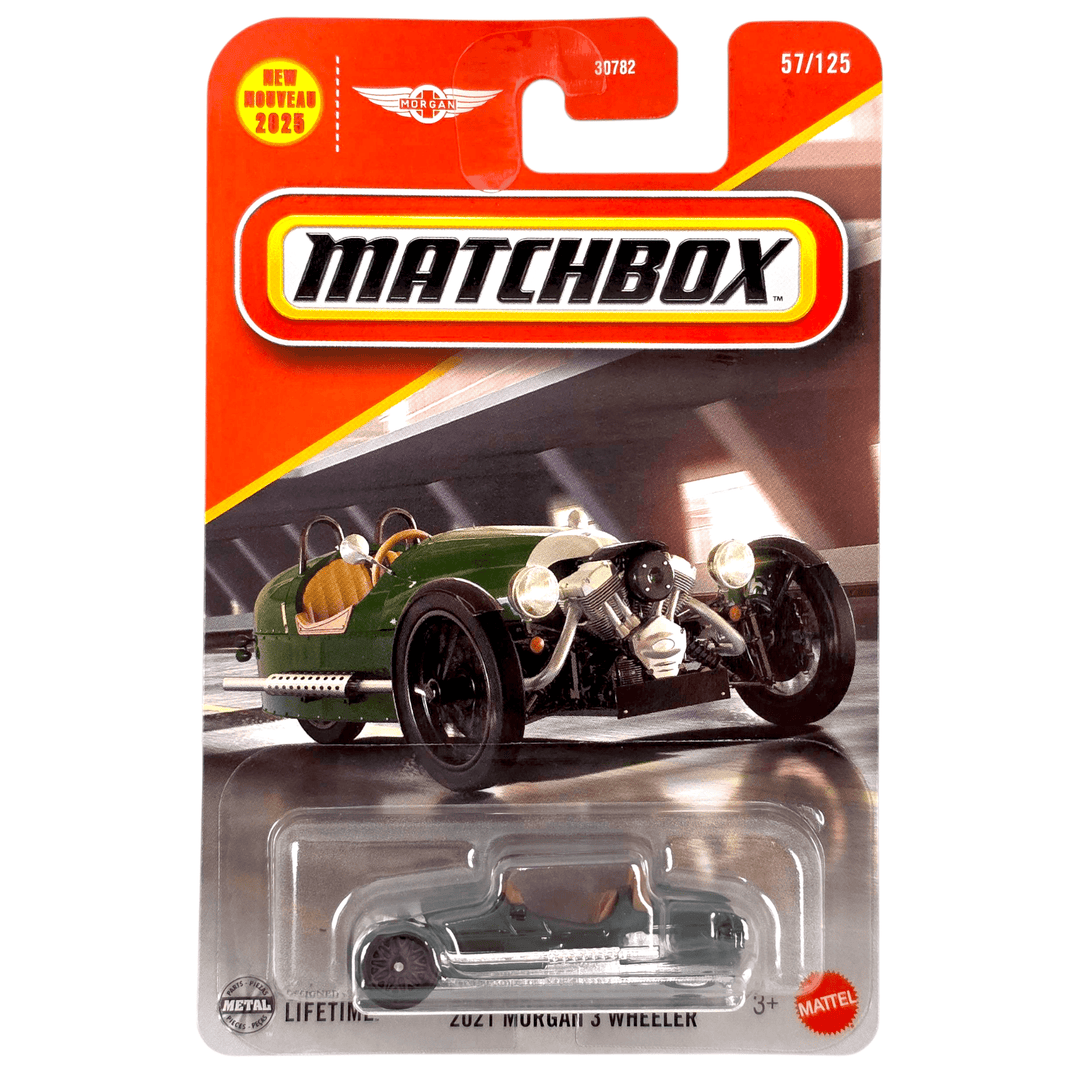 Matchbox - 2021 Morgan 3 Wheeler - 2025 - Top CollectiblesDiecastMatchbox