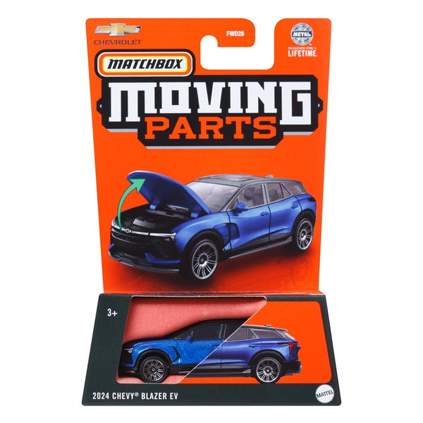 Matchbox - 2024 Chevy Blazer EV - 2024 Moving Parts Series - Top CollectiblesDiecastMatchbox