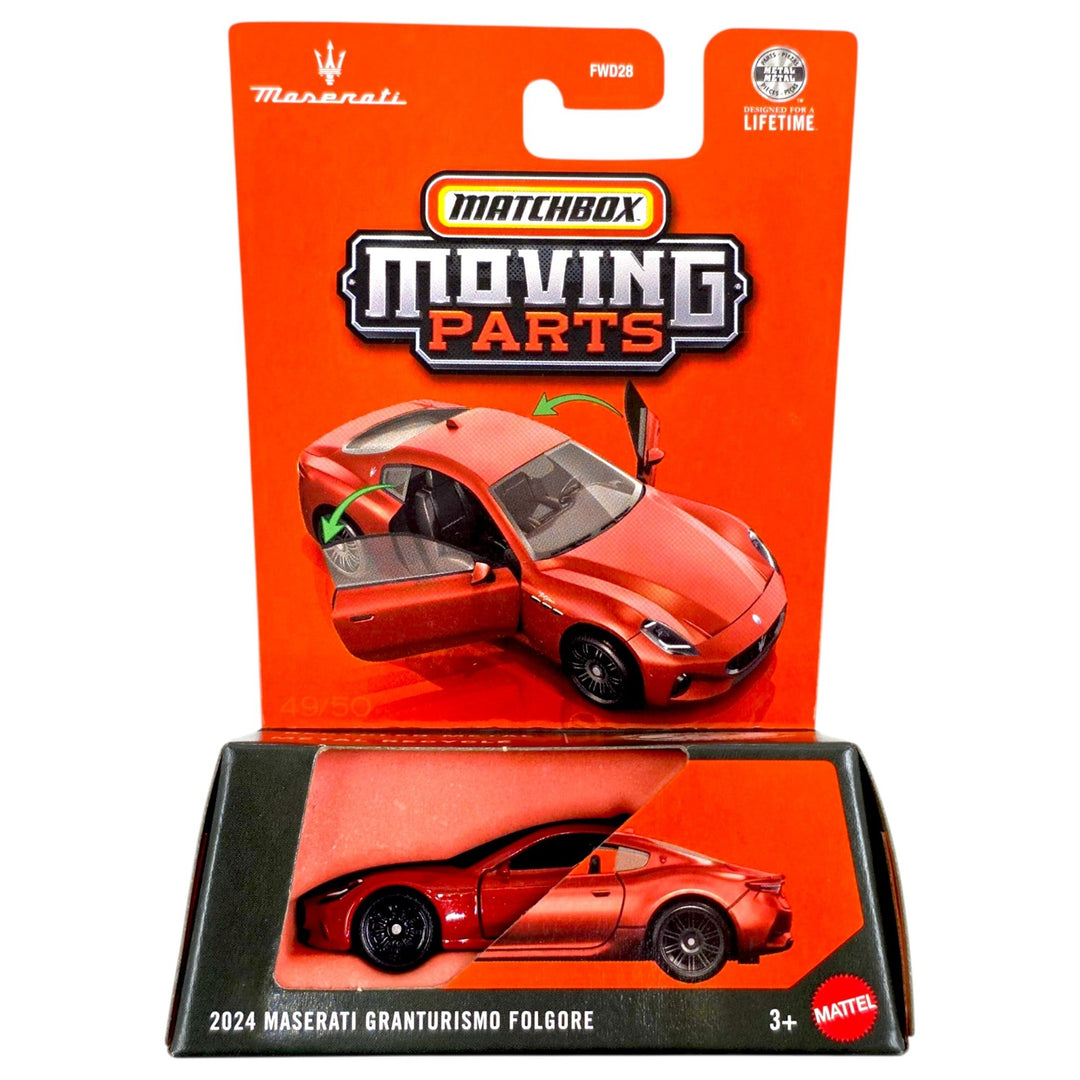 Matchbox - 2024 Maserati Granturismo Folgore - 2026 Moving Parts Series - Top CollectiblesDiecastMatchbox