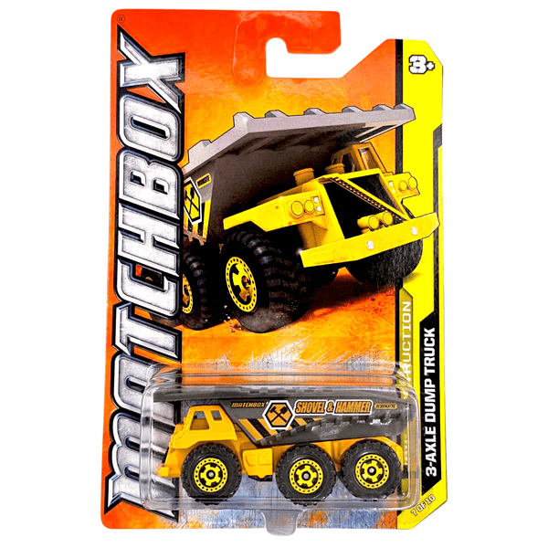 Matchbox - 3 - Axle Dump Truck - 2012 - Top CollectiblesDiecastMatchbox