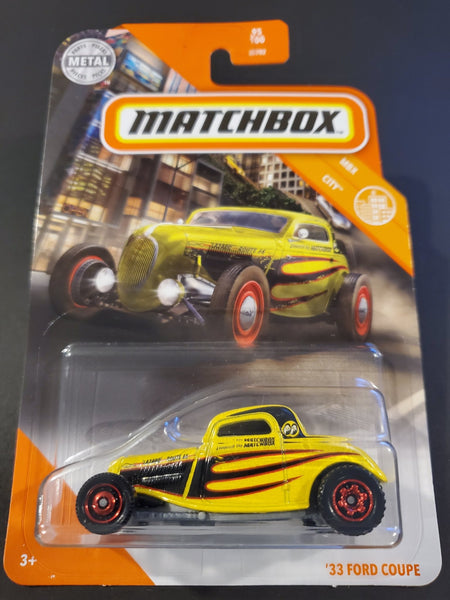 Matchbox - '33 Ford Coupe - 2020 - Top CollectiblesDiecastMatchbox