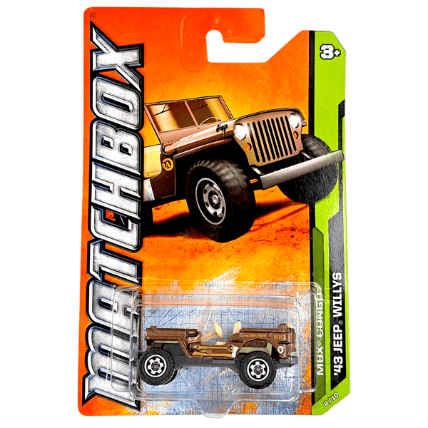 Matchbox - 43 Jeep Willys - 2012 - Top CollectiblesDiecastMatchbox